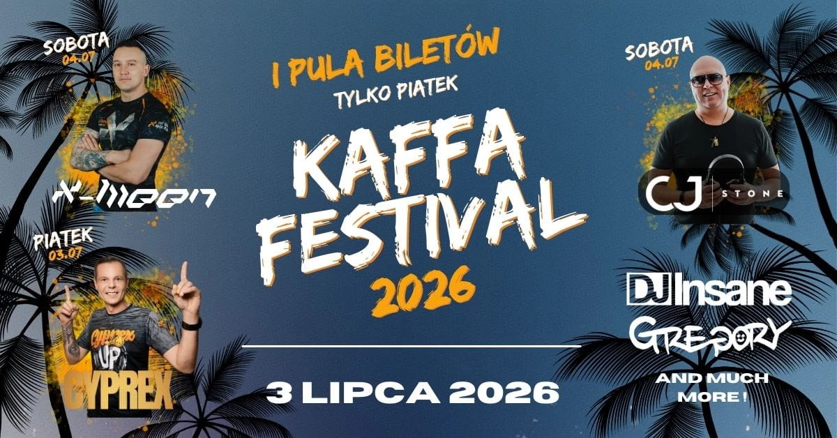 KAFFA Festival Karpicko - II Edycja - PIĄTEK