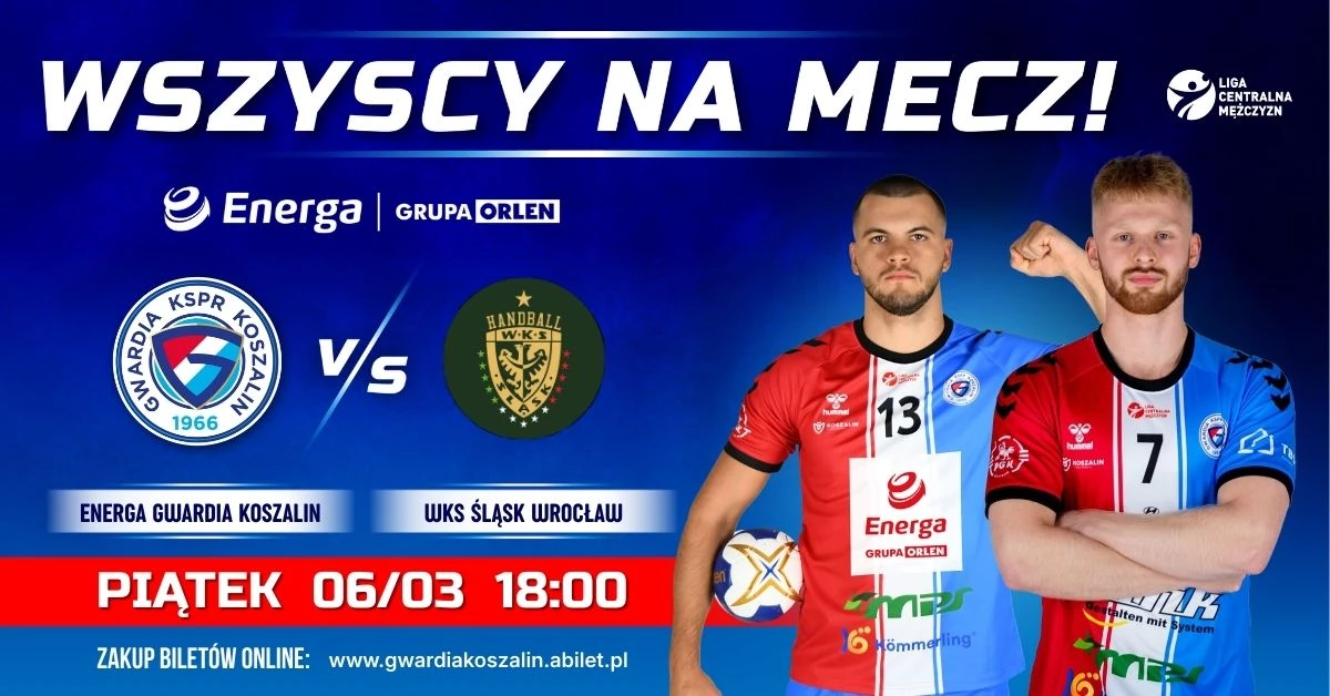 ENERGA Gwardia Koszalin vs WKS Śląsk Wrocław