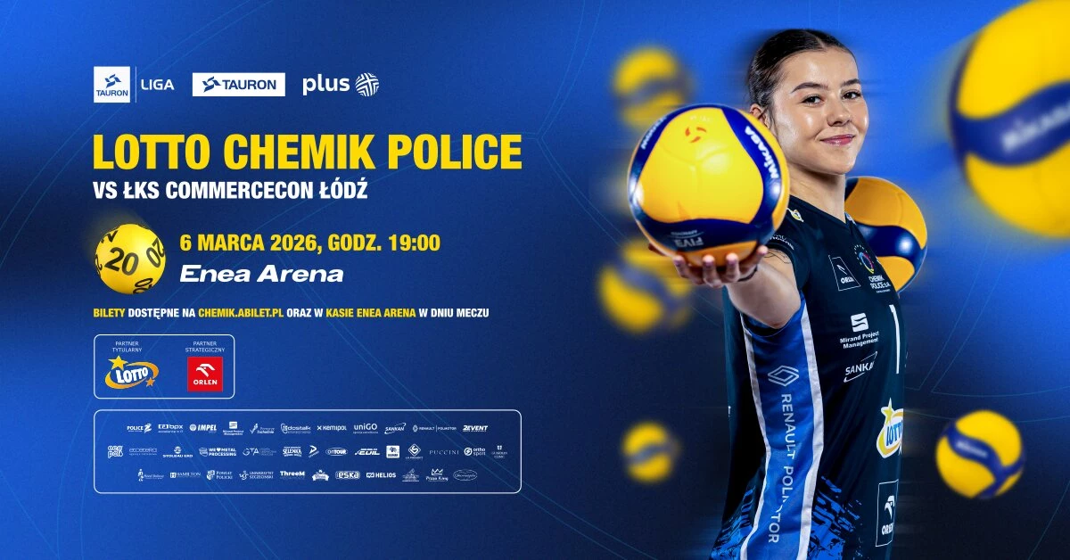 Lotto Chemik Police vs ŁKS Commercecon Łódź