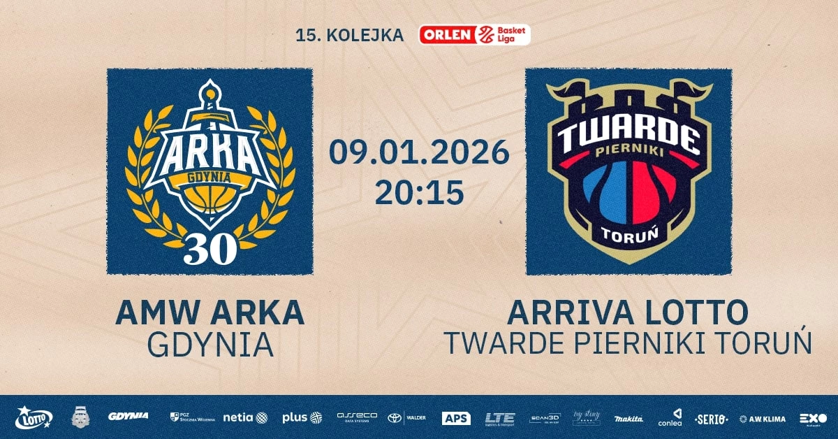 AMW Arka Gdynia vs Arriva Lotto Twarde Pierniki Toruń